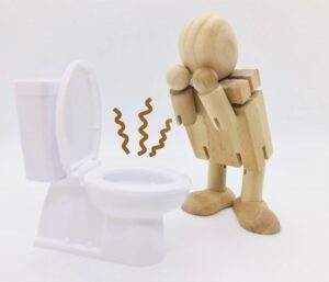 臭っているいるトイレ