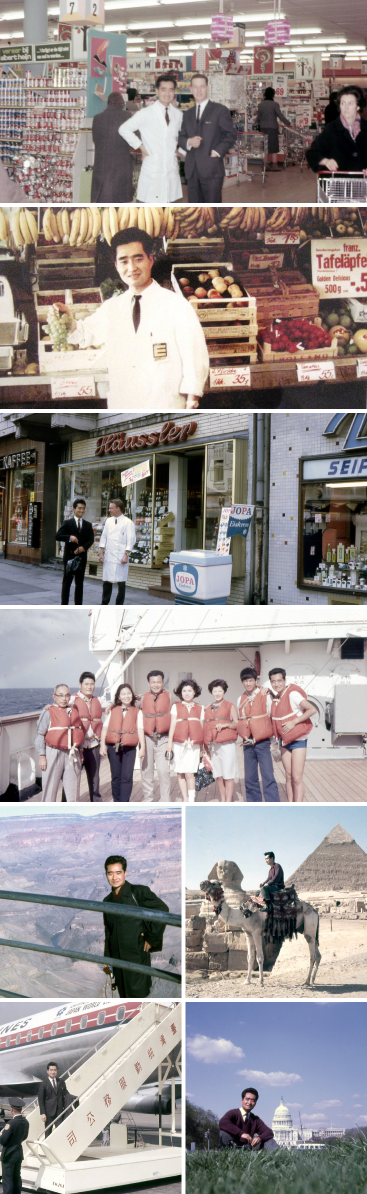 単身で欧米へ流通研修