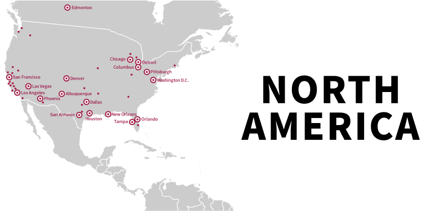 NORTH AMERICA