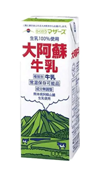 国産 らくのうマザーズ大阿蘇牛乳