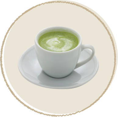 抹茶ラテ Matcha latte