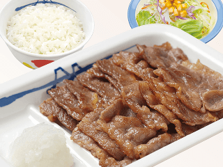 カルビ焼肉定食(サラダ付)のイメージ